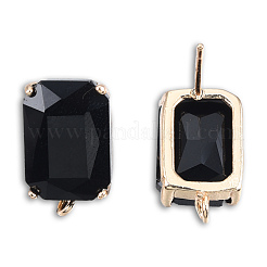 Стеклянные серьги-гвоздики k9 GLAA-N038-50