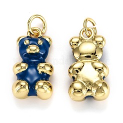 Veri pendenti in ottone placcato oro 18k&nbsp;X-KK-L206-001G-G