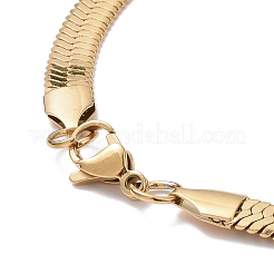 PVD вакуумное покрытие 304 нержавеющая сталь змеиные цепи ожерелья&nbsp;X-NJEW-O058-32G