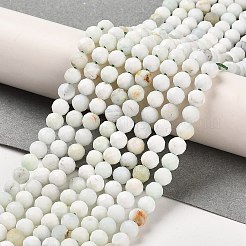 Chapelets de perles en opale vert naturel&nbsp;G-Z035-A02-03D