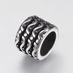 Бусины из нержавеющей стали 304 STAS-F144-066AS