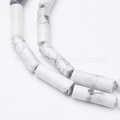 Естественно Howlite шарик нити G-G968-F03