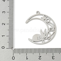 Pendentifs en acier inoxydable 304&nbsp;LS-STAS-Q354-01P