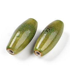 Abalorios de porcelana hechas a mano&nbsp;PORC-N008-07K