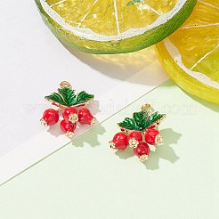 Кулоны с эмалью из латуни KK-YW0001-74