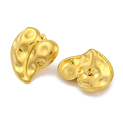 Серьги-гвоздики из нержавеющей стали 304 с ионным покрытием (IP) EJEW-H013-37G