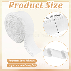 Rubans en dentelle de polyester de 9.4 mètre&nbsp;OCOR-BC0009-23B