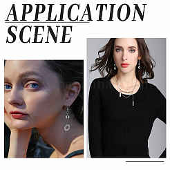 12 шт. 2 подвески из нержавеющей стали 304&nbsp;STAS-DC0010-22