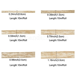 6 рулон 6-х видов плетеной мешковины&nbsp;OCOR-YW0001-22