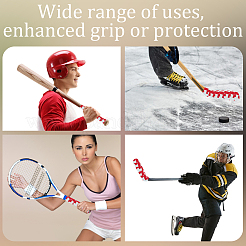 Aufkleber für Badmintonschlägerkopfschutz aus Polycotton&nbsp;DIY-WH20013-90B