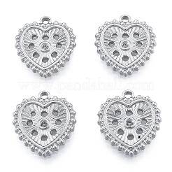 Pendentifs en acier inoxydable 304 anti-ternissement avec strass&nbsp;STAS-N098-209P