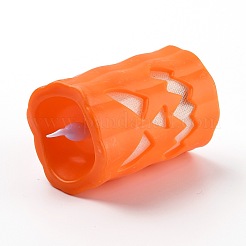 Хэллоуин смола светодиодный свет черепа&nbsp;AJEW-Z004-01C