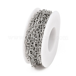 Текстурированные овальные звенья цепей из нержавеющей стали 304&nbsp;CHS-P028-12P