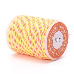 Cordon en polycoton à 4 brin avec fil métallique&nbsp;X1-OCOR-Z003-D02