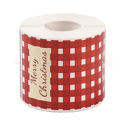 200 шт. самоклеящиеся бумажные наклейки на рождественскую тематику DIY-M070-02C