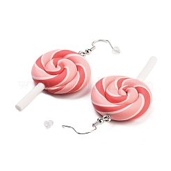 3 set di orecchini pendenti in acrilico con fiori estivi&nbsp;EJEW-F336-01F