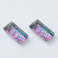 Pendentifs en strass en verre gaufré&nbsp;GLAA-J101-07A