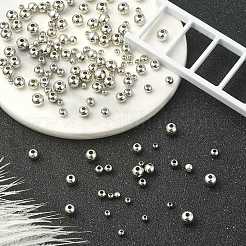 200 шт. 4 стиля латунные круглые разделительные бусины с покрытием PVD и вакуумным покрытием&nbsp;KK-CJ0001-91