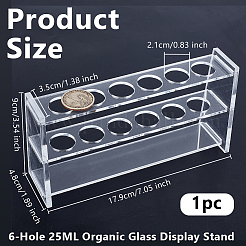 Органические акриловые выставочные стенды&nbsp;AJEW-WH0695-030C