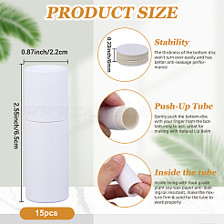 Пустой бумажный флакончик для помады своими руками DIY-WH20062-12C