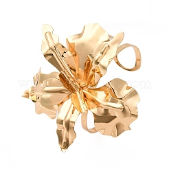 Браслеты-манжеты из сплава и железа для женщин&nbsp;BJEW-F501-01C-KCG