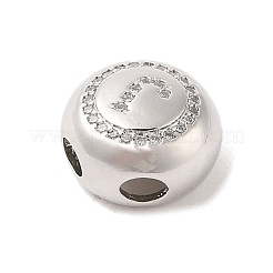 Pendenti in ottone con placcatura a cremagliera e zirconi cubici&nbsp;KK-Z047-07P-J-RS