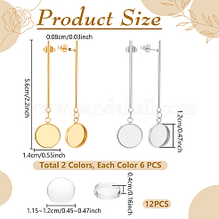 Kits de fabrication de boucles d'oreilles bricolage&nbsp;DIY-UN0008-39