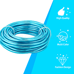 Fil d'aluminium anodisé rond&nbsp;AW-BC0007-5.0mm-02