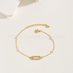 Браслеты из латунных прямоугольных звеньев SV9827