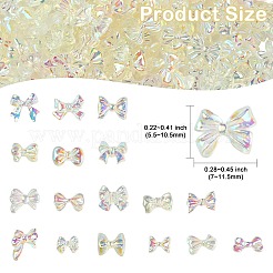 200 шт. смоляные 3D банты для ногтей кабошоны украшения MRMJ-CJ0001-26