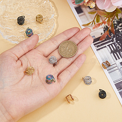 10 шт. 5-х цветные серьги-манжеты из нержавеющей стали EJEW-FI0003-32