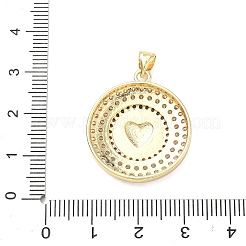 Латунные микро проложить кубического циркония подвески&nbsp;KK-H539-17A-06