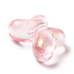 Стеклянные бусины из прозрачной краски для запекания&nbsp;GLAA-F115-01D