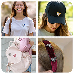 Полиэстеровые термоклеящиеся нашивки со стразами&nbsp;FIND-TA0002-53A