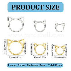 Подвески из сплава 60 шт. FIND-GO0002-05