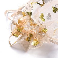 Sacchetti per gioielli con coulisse in organza&nbsp;OP-I001-B09