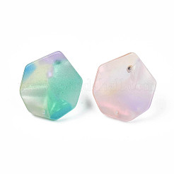 Серьги-гвоздики из ацетата (смолы) целлюлозы KY-N018-01