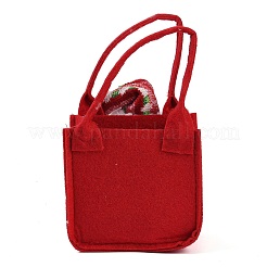 Нетканые материалы рождественские Санта-Клаусы конфеты подарочные сумки ABAG-C011-01A