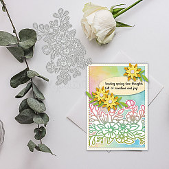 Углеродистая сталь разрезает трафареты DIY-WH0309-1498