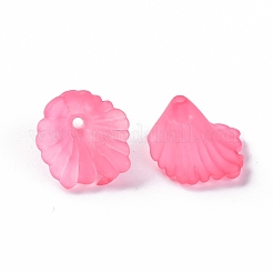 Матовые акриловые колпачки из бисера MACR-S371-10A-704