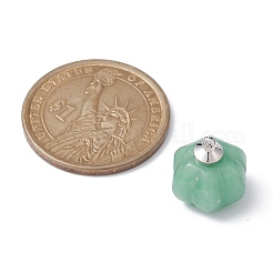 Подвески в виде тыквы из натуральных и синтетических драгоценных камней PALLOY-JF02223