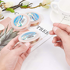 Круглая медная проволока для изготовления ювелирных изделий CWIR-BC0005-03C