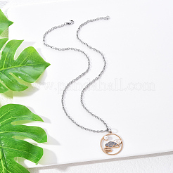 Ожерелья с подвесками из сплава в китайском стиле NJEW-YW0001-01