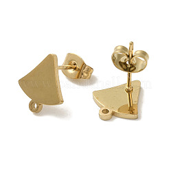 Ионное покрытие (ip) 304 нержавеющая сталь гвоздики фурнитура для сережек STAS-I206-30G