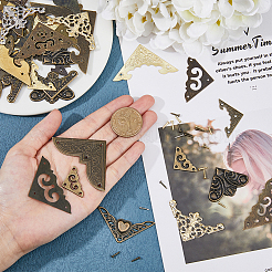 18 стиль железный декоративный уголок для деревянного ящика IFIN-FH0001-79