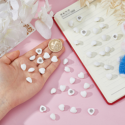 40 bouton à tige en résine à 1 trous&nbsp;BUTT-FH0001-040A