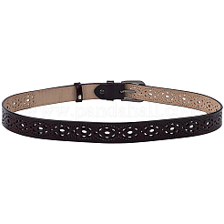 Кожаные ремни с полой цепью для мужчин&nbsp;AJEW-WH20070-165A