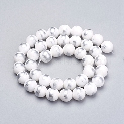 Natur Mashan Jade Perlen Stränge&nbsp;G-G833-12mm-23