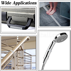 Матовые противоскользящие клейкие ленты из ПВХ&nbsp;DIY-WH20002-133A