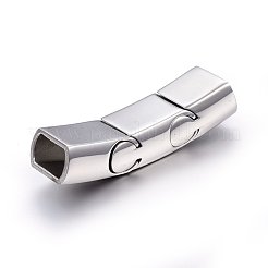 Fermoirs magnétiques en acier inoxydable 304 résistant au ternissement avec emembouts collées&nbsp;STAS-E440-41P